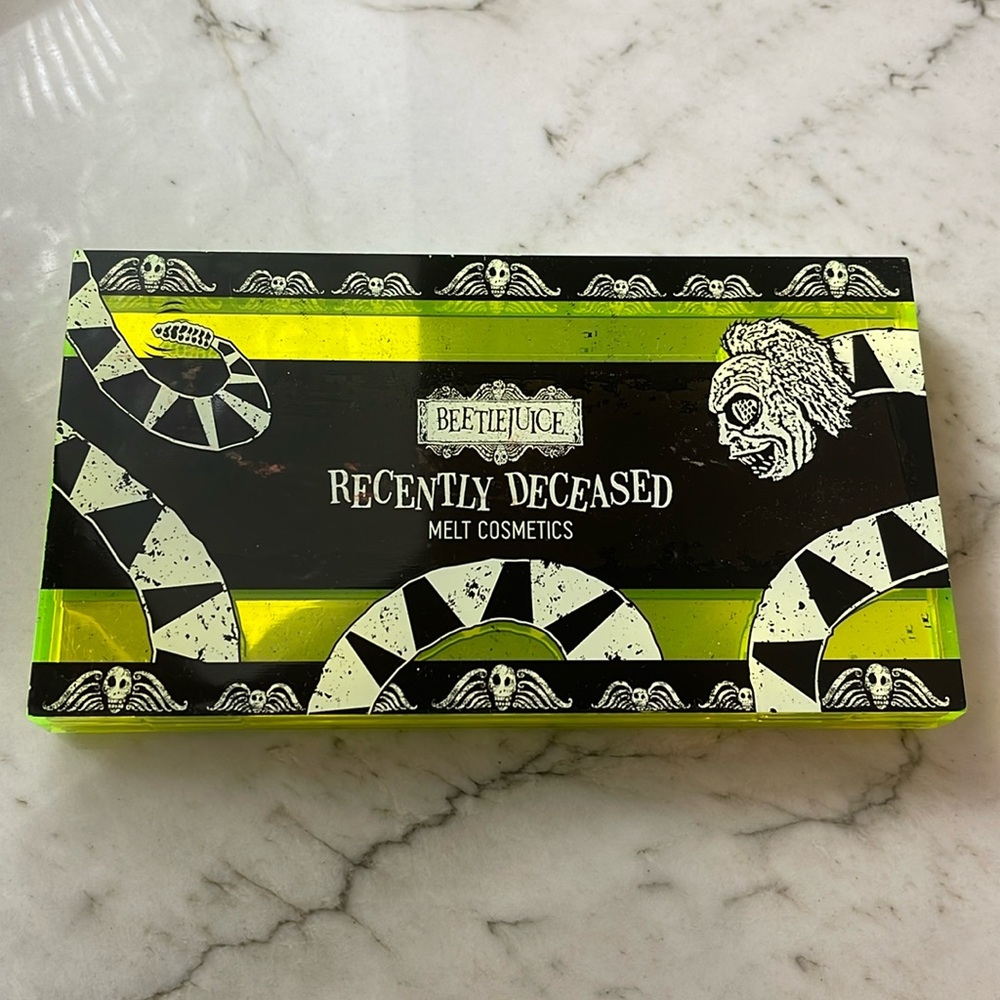 Melt Cosmetics Beetlejuice Recently Deceased Eyeshadow Pallet